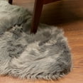 thumbnail image 4 of Super Area Rugs Glam Soild Shag Area Rug, 2' x 4', 4 of 7