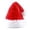 Red, variant on Unisex Fashion Cute Color Long Velvet Hat Trapper Hat