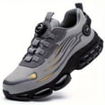 thumbnail image 5 of Outdoor work shoes, Men's low-top solid color four-season comfortable protection shoes, wear-resistant shoes, 5 of 9