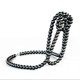 thumbnail image 1 of Pearl Necklace Wine Rack Hang Suspension Wine Bottle Holder Black, 1 of 5