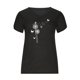 thumbnail image 4 of Blusa informal con estampado de manga corta y cuello en V de verano para mujer con estilo OAVQHLG3B Store  lin121212, 4 of 4