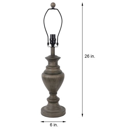 Hampton Bay Mix And Match 26 Inch H Stone Gray Table Lamp Base Canada Hampton Bay Mix And Match 26 Inch H, Hampton Bay Table Lamps