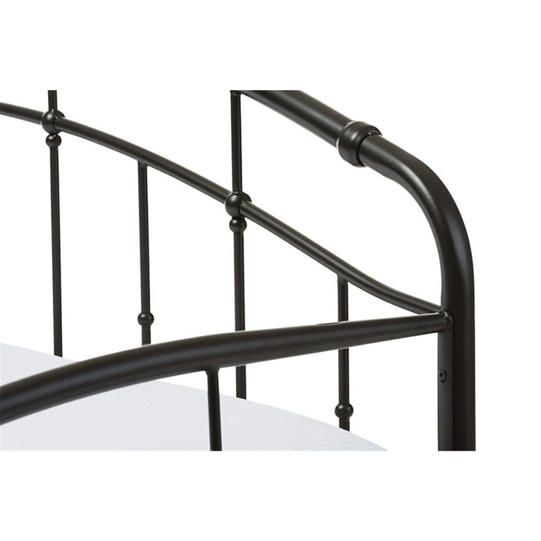 Baxton Studio Olsen Vintage Industrial Black Finished Metal Daybed Baxton Studio Olsen Vintage Industrial Black Finished Metal Daybed
