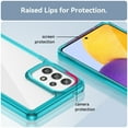 thumbnail image 6 of TECH CIRCLE For Galaxy A05 Case,[Non-Yellowing][Supports Wireless Charging] Slim Thin Shockproof Transparent Bumper Cover Full Body Protective Clear Case for Samsung Galaxy A05 6.7" 2023,Skyblue, 6 of 7