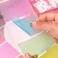 thumbnail image 5 of Shimmer Gradient Sticky Notes, Pull-Out Glitter Memo Pads for Organization, Self-Adhesive Removable Notes for Journaling, Planning, and Reminders, Vibrant Color Choices, 5 of 6
