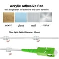 thumbnail image 3 of 30 Pack - Adjustable Adhesive Cable Clips for Fiber Optic Cable Management, Wire and Cord Ties in Home or Office, 3 of 5