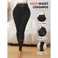 thumbnail image 4 of Athlemo Women's Shapewear Leggings Pant Anti-cellulite Slimming Premium High Waist Tummy Control, 4 of 7