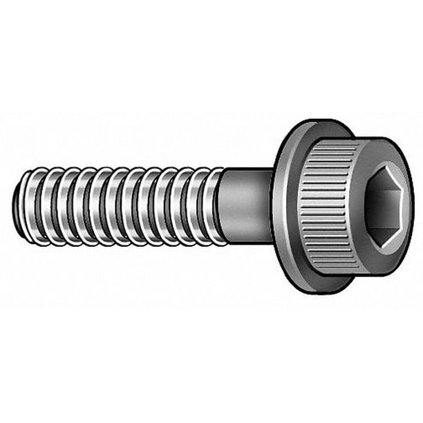 M121.75 x 40mm, Cylindrical Flanged, Socket Head Cap Screw, Class 12.9