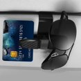 thumbnail image 4 of Clips para gafas de sol para coche, juego de 4, organizadores para gafas de sol, tarjetas y billetes (dorado), 4 of 5