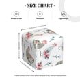 thumbnail image 3 of Picia Funny Chicken Pattern Tissue Box Cover,PVC Leather Square Holder,Tissue Box Holder with Magnetic Bottom,Facial Paper Organizer Dispenser-5.2"X5.2"X5.2", 3 of 8