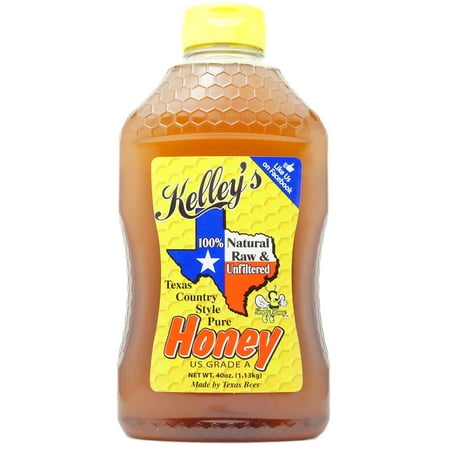 Kelley's Texas Country Style Honey, 40 OZ
