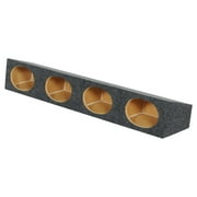 (4) Rockville RV69.4A 6x9 1000w 4-Way Car Speakers+Quad Speaker Enclosure Box