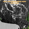 thumbnail image 4 of 20 x 40 Ft Heavy Duty Metal Carport with Galvanized Steel Roof Tall Garage Shelter for Tractors Trucks Boats and All-Weather Protection, 4 of 8