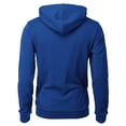 thumbnail image 4 of H2H Mens Casual Slim Fit Pullover Hoodie Long Sleeve Lightweight With Kanga Pocket (CMOHOL050), 4 of 6
