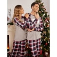 thumbnail image 6 of Avidlove Couple Christmas Pajamas Set long Sleeve Family Matching Pajamas Sets Soft Women Xmas Pjs Sleepwear Print Nightwear (Women), 6 of 6