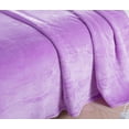 thumbnail image 2 of Color Flannel Blanket Leisure Blanket Throws Office Air-Conditioning Bed, 2 of 8