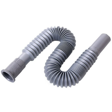 

Universal Drain Hose Plastic Flexible Kitchen Basin Strainer Sink Extension Drain Hose Pipe