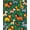 Teal, Pattern 4, variant on ODIKA 2x3 Machine Washable Non-Slip Area Rug, Tropical Rainforest Creatures Featuring Monkeys Parrots Toucans High Traffic Rug with Pad, Pink, 681960
