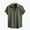 Green, variant on Summer Beach Casual Men's Button-Up Short Sleeve Turn-Down Collar Beach Print and Solid Color Camp Shirt Lightweight Breathable Linen-Blend Vacation Resort Top Summer Beach