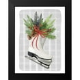 thumbnail image 2 of House Fenway 15x18 Black Modern Framed Museum Art Print Titled - Christmas Skates, 2 of 5