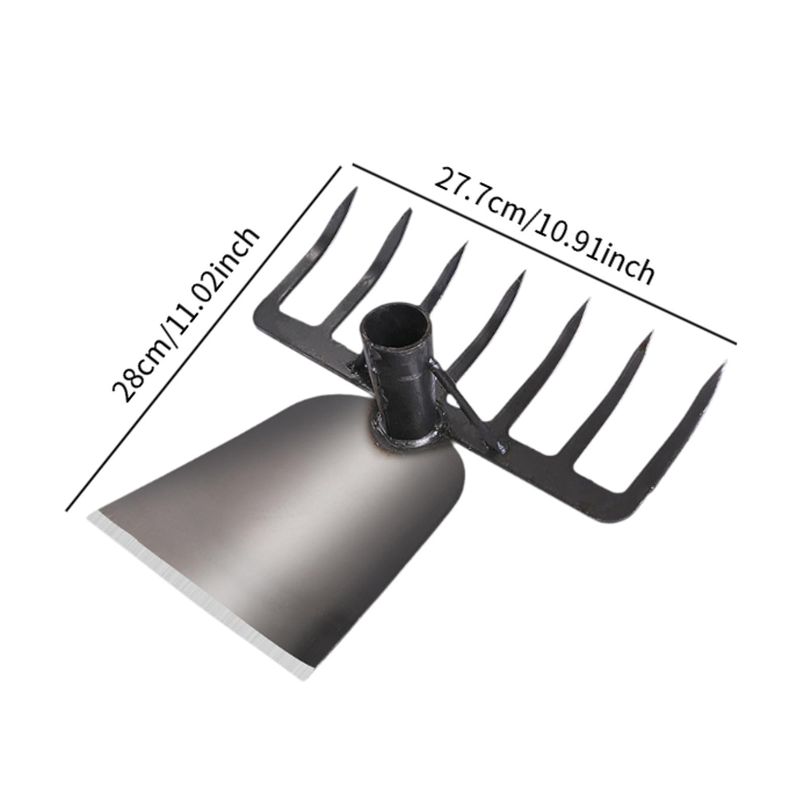 figatia Gardening Hoe ing Rake Removal Garden Tool Sturdy Garden Hand Rake Tool for Yard Lawn Garden ing Soil Loosening