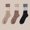 Combination two: khaki + brown + black, variant on 3 Pairs Fuzzy Socks Womens Cozy Soft Socks Fluffy Cute Winter Warm Slipper Floor Socks Thicken Coral Velvet Christmas Stocking