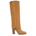 thumbnail image 2 of Franco Sarto Women's Informa West Knee High Boot Camel Brown Suede 6.5M, 2 of 5