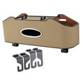 thumbnail image 3 of yotijar Car Backseat Organizer Storage Box Creative Waterproof Back Seat Storage Box Beige, 3 of 8