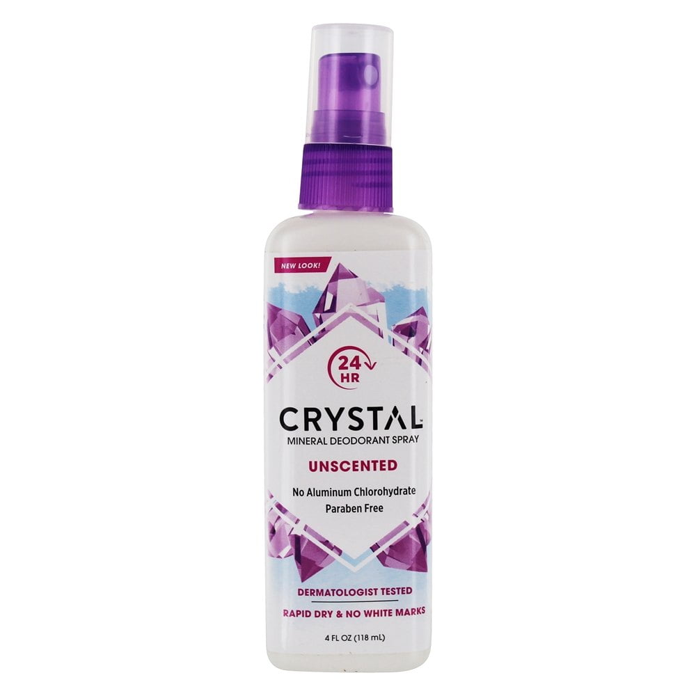 Crystal Body Deodorant Crystal Mineral Deodorant Spray Unscented 4
