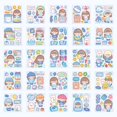thumbnail image 1 of Juego de pegatinas de tarjetas láser, lindas pegatinas de cuenta de mano, pegatinas de tarjeta adhesivas para niños, caja de regalo, 1 of 2