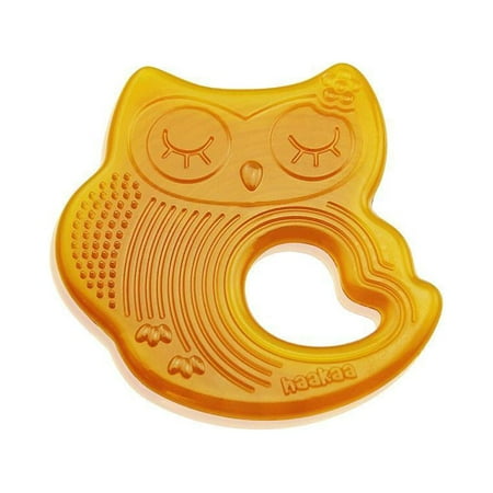 UPC: 9421904690486 | Natural Rubber Owl Teether – Sleeping