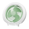thumbnail image 4 of Ceiling Fan with Lights Desktop Folding Fan Outdoor Office Student Portable F5O3, 4 of 8