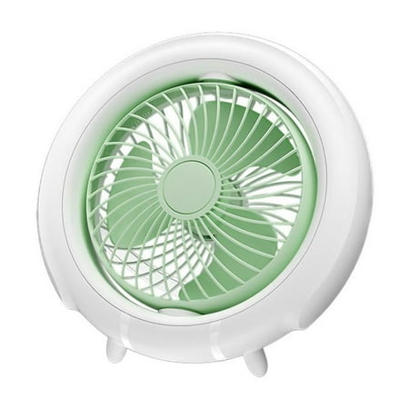 

SSRoirvbb Ceiling Fan with Lights Desktop Folding Fan Outdoor Fan Portable Student M2D2