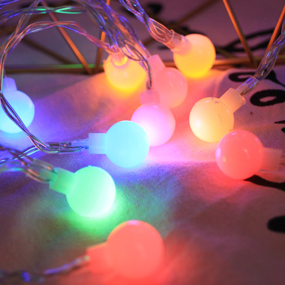 String Lights 19.6ft 40 LED Fairy String Lights, Battery Powered, Party Wedding Garden Decor