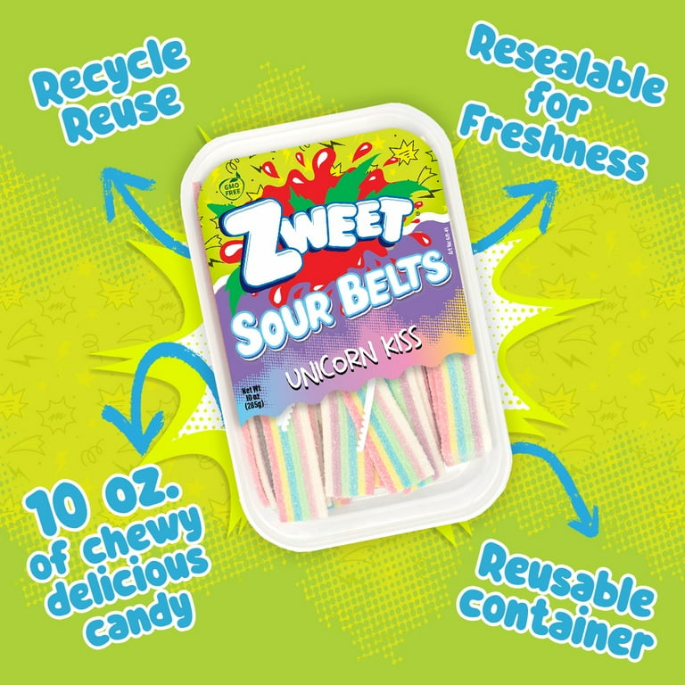 アイドルグッズ CARROTS and STiCKS Zweet Sour Belts Strawberry Go Pack - 4.5 Oz - jewelosco