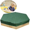 thumbnail image 5 of Funda para Arenero YONGSHENG Impermeable a Prueba de Polvo con Cordón 230 x 200 cm Tela Oxford 210D Hexágono Verde, 5 of 5