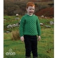 thumbnail image 2 of Aran Woollen Mills Knitted Sweater for Kids 100% Premium SuperSoft Merino Wool Pullover for Children Made in Ireland, 2 of 6