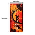 thumbnail image 4 of Toalla de playa Toalla de baño absorbente de agua Toalla de baño portátil de poliéster para niños Adultos, Hombres Kearding HA005072-01, 4 of 6