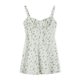thumbnail image 4 of Vestido Para Mujer Con Estampado De Flores, Corte Bajo, Sin Mangas, Sin Mangas, Vestido De Fiesta Sin Espalda, 4 of 4