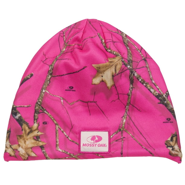 Mossy Oak Ladies' Beanie, Pink Camo