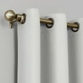 thumbnail image 3 of Sun Zero Oslo Extreme 100% Blackout Grommet Curtain Panel, 52"X120", Pearl, 1-Piece Single Panel, 3 of 9