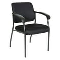 thumbnail image 1 of Visitor's Chair Black Frame with Padded Arms, 1 of 6