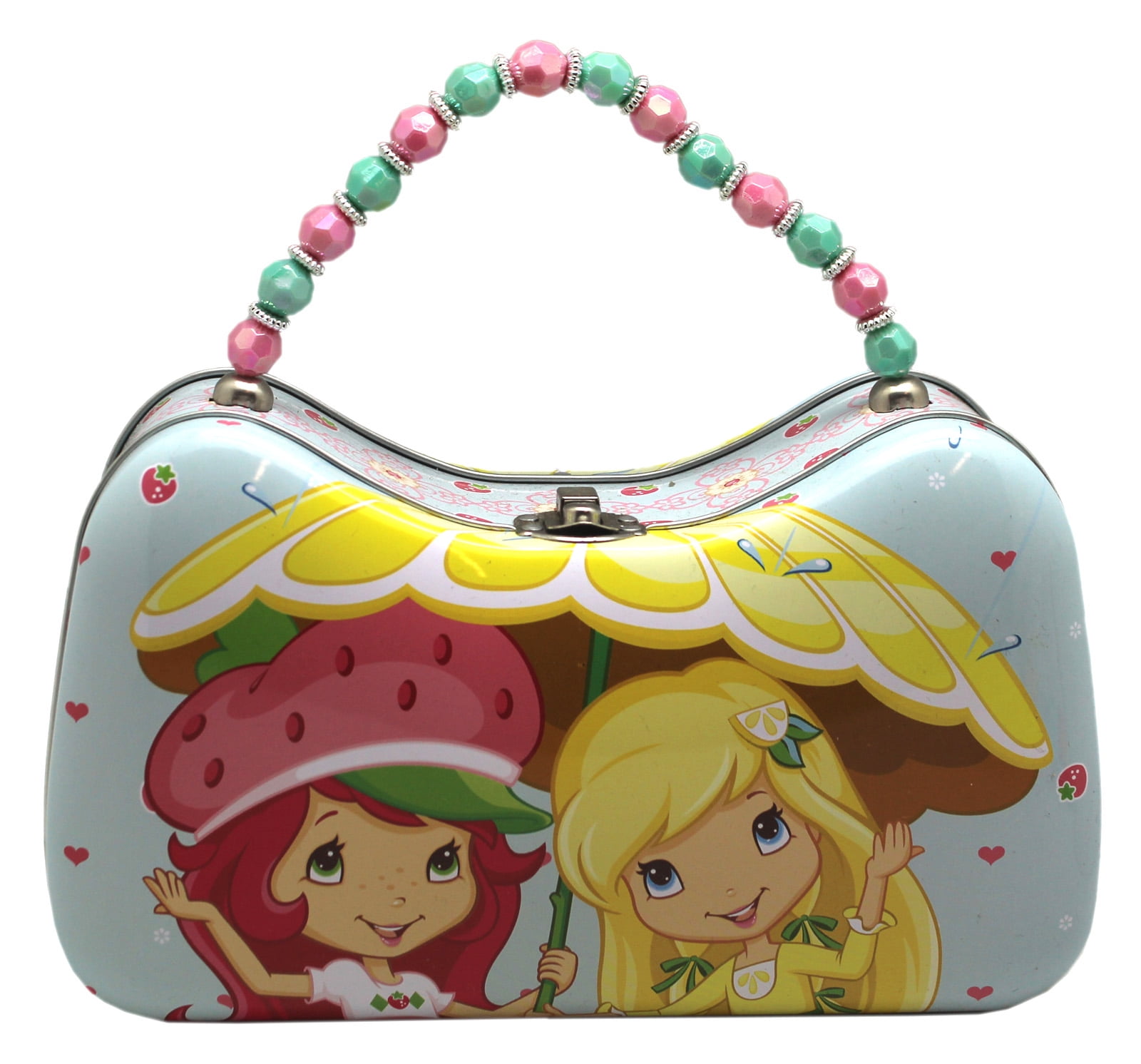Strawberry Shortcake Light Blue Colored Kids Hard Shell Purse Walmart