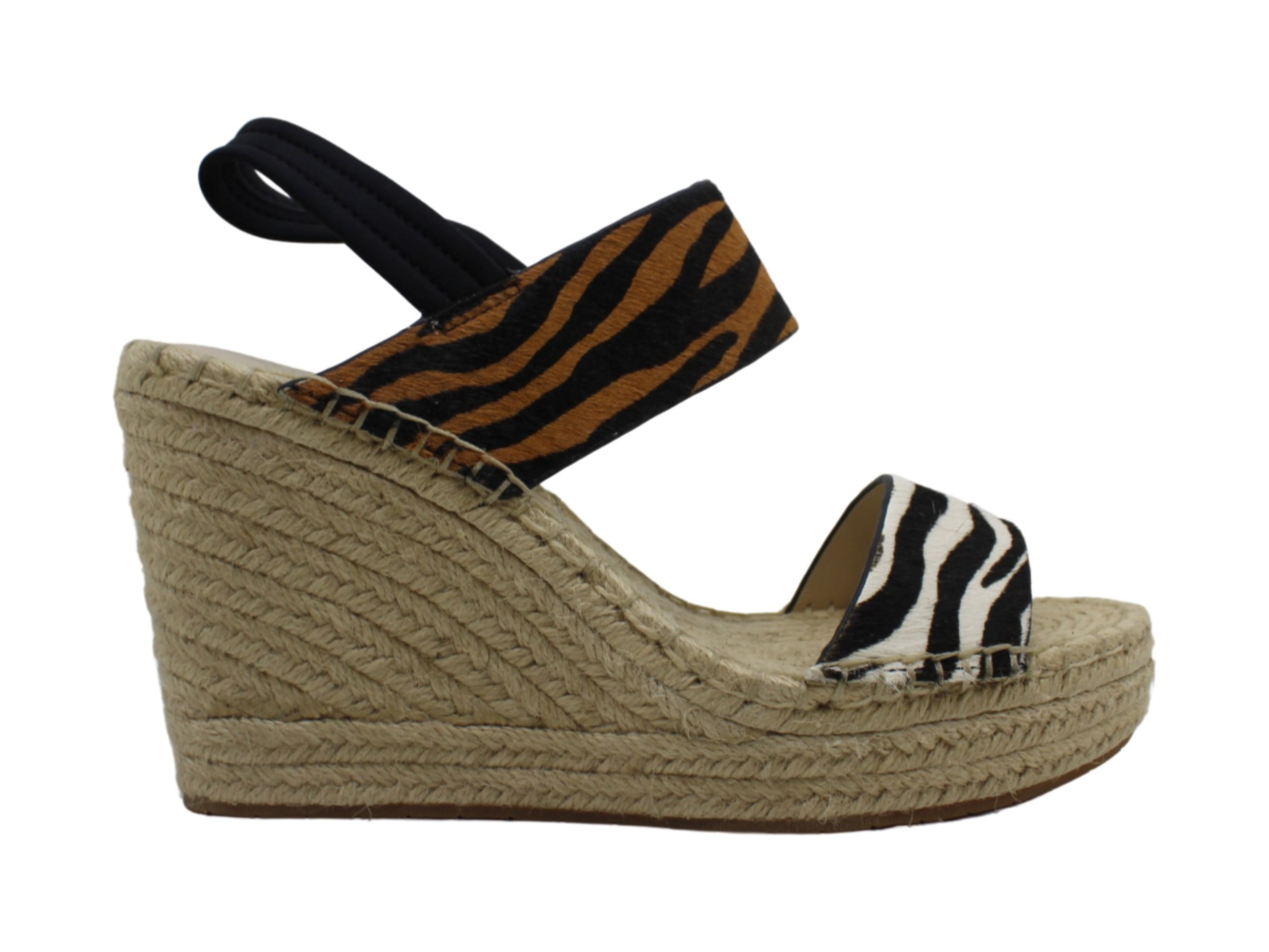 multicolor wedge sandals