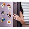 thumbnail image 2 of Juego de 10 imanes para nevera, pegatinas con imán de resina 3D para nevera, bonitos imanes con forma de comida, pegatinas creativas para nevera, bonitos imanes con forma de comida, 2 of 5