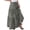 Black Flowers, variant on Women Plus size Long Maxi Skirts Elastic High Waist A Line Ruffle Swing Beach Maxi Skirt L-4x