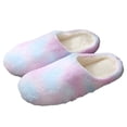 thumbnail image 2 of POINTERTECK Pantoufles d'Intérieur pour Femmes en Coton Chaud Antidérapantes, 2 of 5