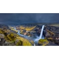 thumbnail image 2 of Bian, James 24x15 White Modern Wood Framed Museum Art Print Titled - Iceland Waterfall, 2 of 4