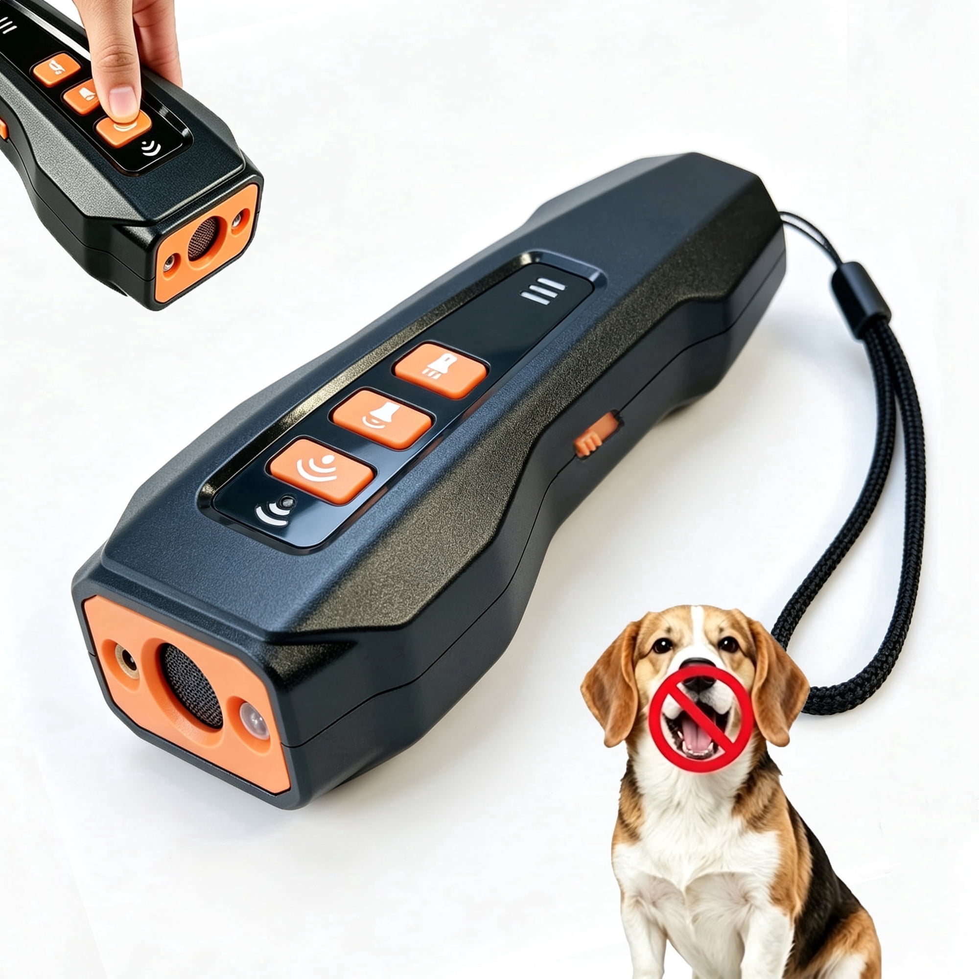 DAYBETTER Dog Bark Deterrent Device, Anti Barking Device for Dogs
