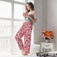 thumbnail image 6 of Picia French Bulldog Face Womens Soft Woven Cotton Elastic Waistband Sleep Pajama Pant Lounge Sleep Pant With Pockets And Drawstring-Small, 6 of 9